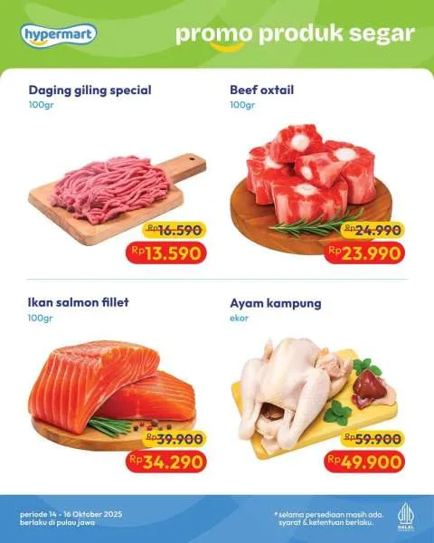 Promo Hypermart Hyper Diskon Weekday Periode 14-16 Oktober 2025