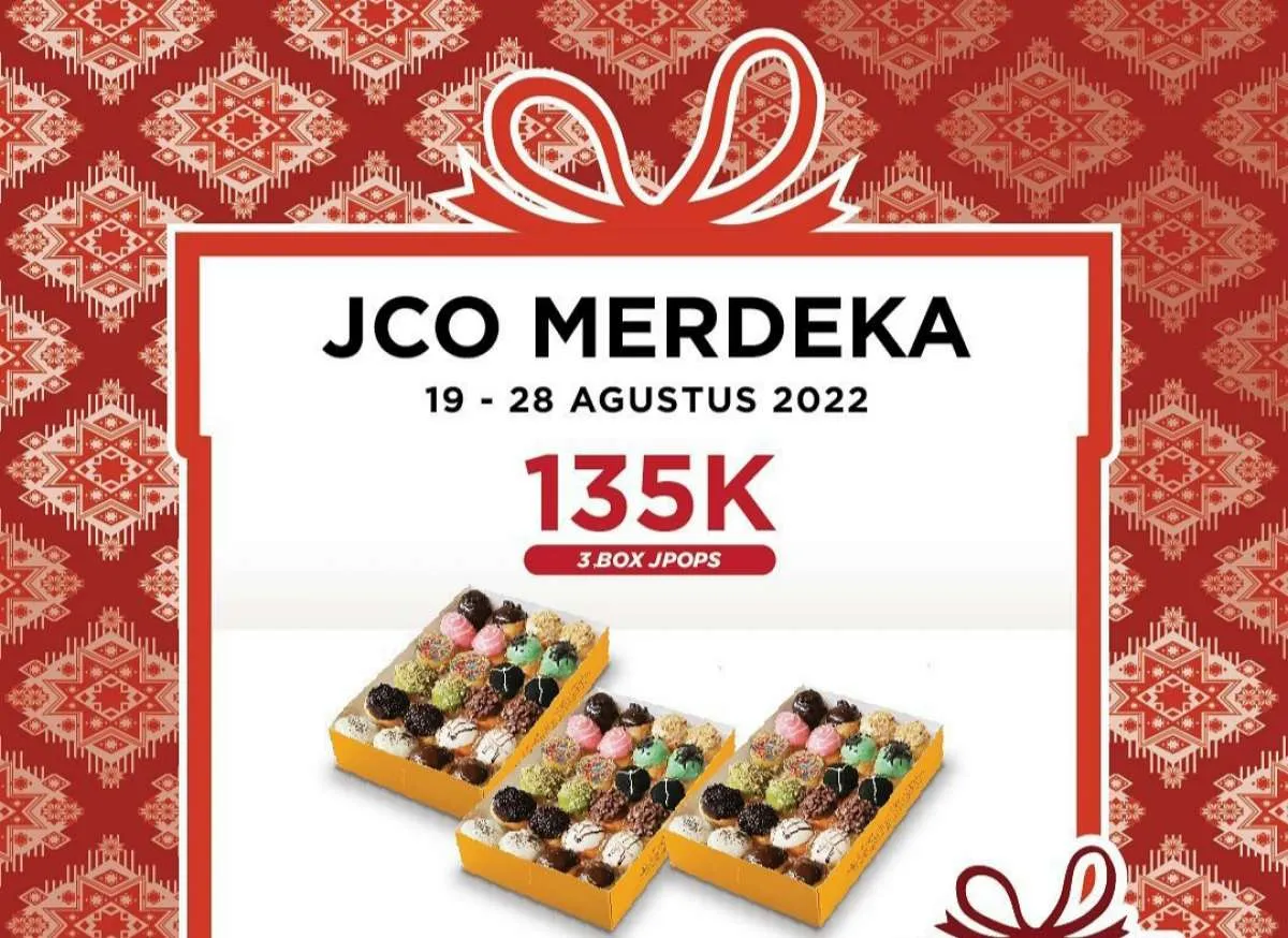 Promo J.CO 19-28 Agustus 2022, Donat Mini JPops Harga Khusus Bisa Dibeli di Store