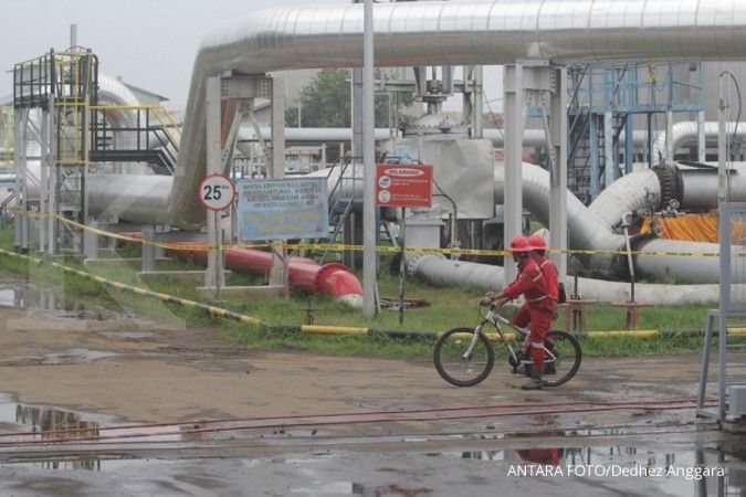 Pertamina investigasi penyebab kebakaran di areal kilang minyak Balongan