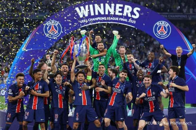 PSG menjuarai Liga Champions Eropa (UCL) 2024/2025
