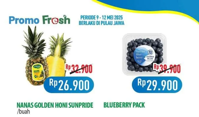 Promo JSM Hypermart 9-12 Mei 2025, Blueberry Diskon Rp 10.000