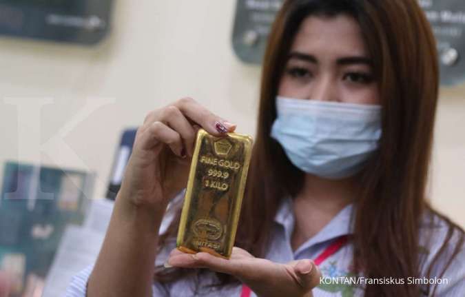 Harga emas Antam stabil di Rp 954.000 per gram pada Minggu (13/12)
