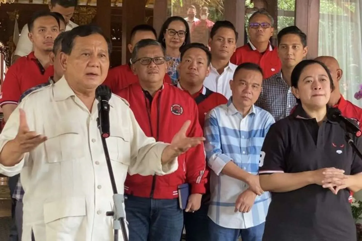 Pilpres 2024, Prabowo dan Puan Maharani Buka Peluang Berpasangan