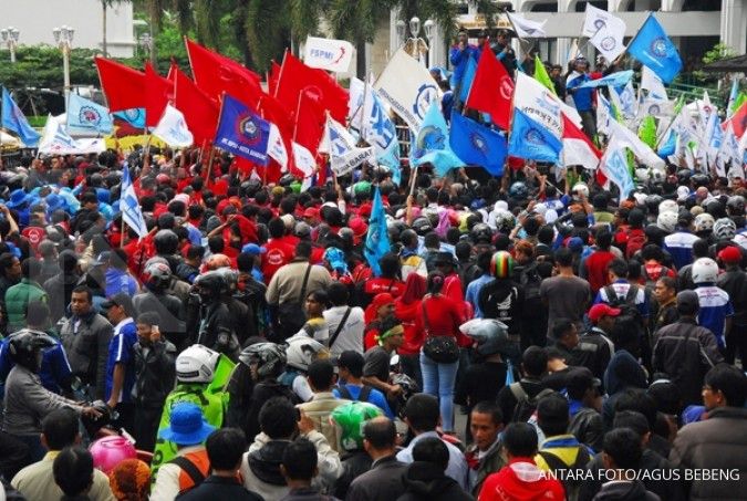 Buruh akan mengepung Bandung pada 5 Desember