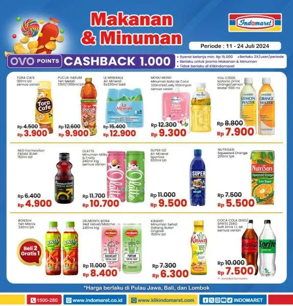 Promo Indomaret Super Hemat Periode 11-24 Juli 2024