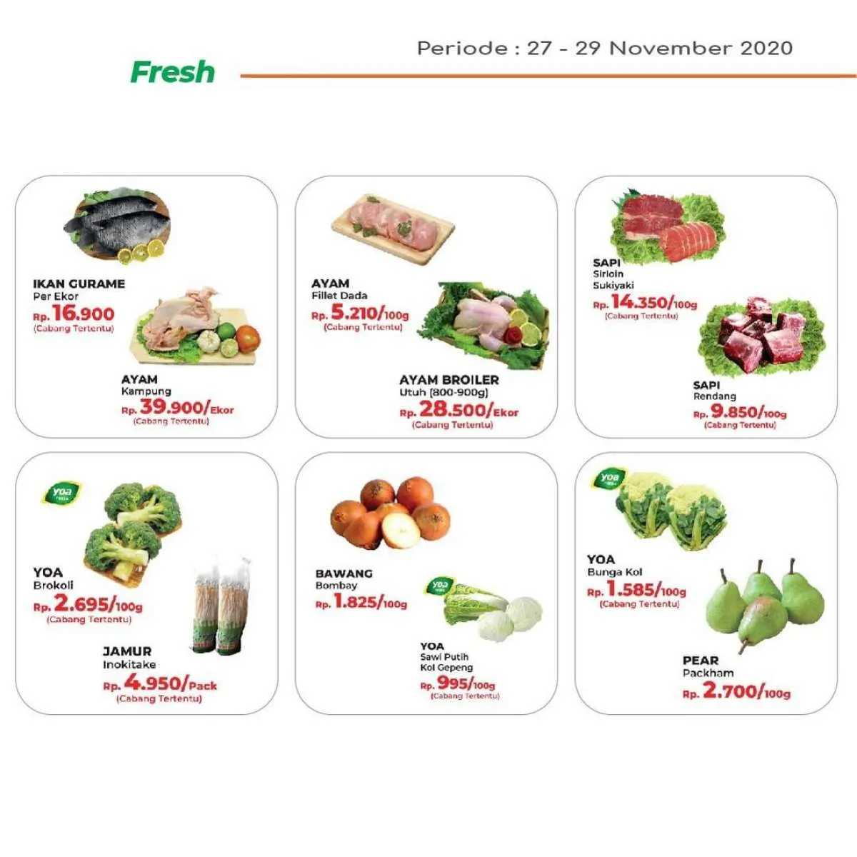 Promo JSM Yogya Supermarket 27-29 November 2020, harga heran!