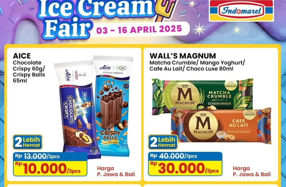 Promo Es Krim 15 April 2025, Magnum Beli 2 Gratis 1 & 2 Lebih Hemat Akan Berakhir