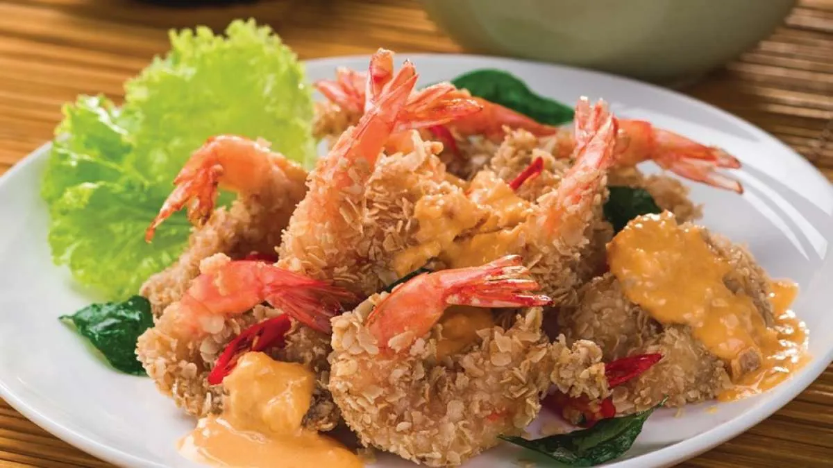 Resep Udang Goreng Saus Kuning Telur Asin, Lebih Kriuk dan Garing!