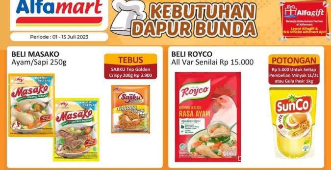 Promo Alfamart Selasa 11 Juli 2023, Jangan Melewatkan Potongan Harganya