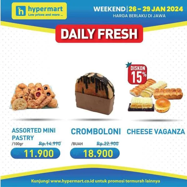 Promo JSM Hypermart Hyper Diskon Weekend Periode 26-29 Januari 2024