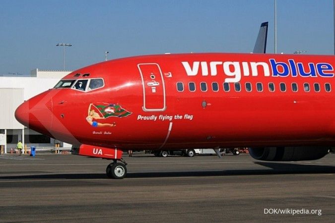 Pesawat Virgin Air dipisahkan dari landasan umum