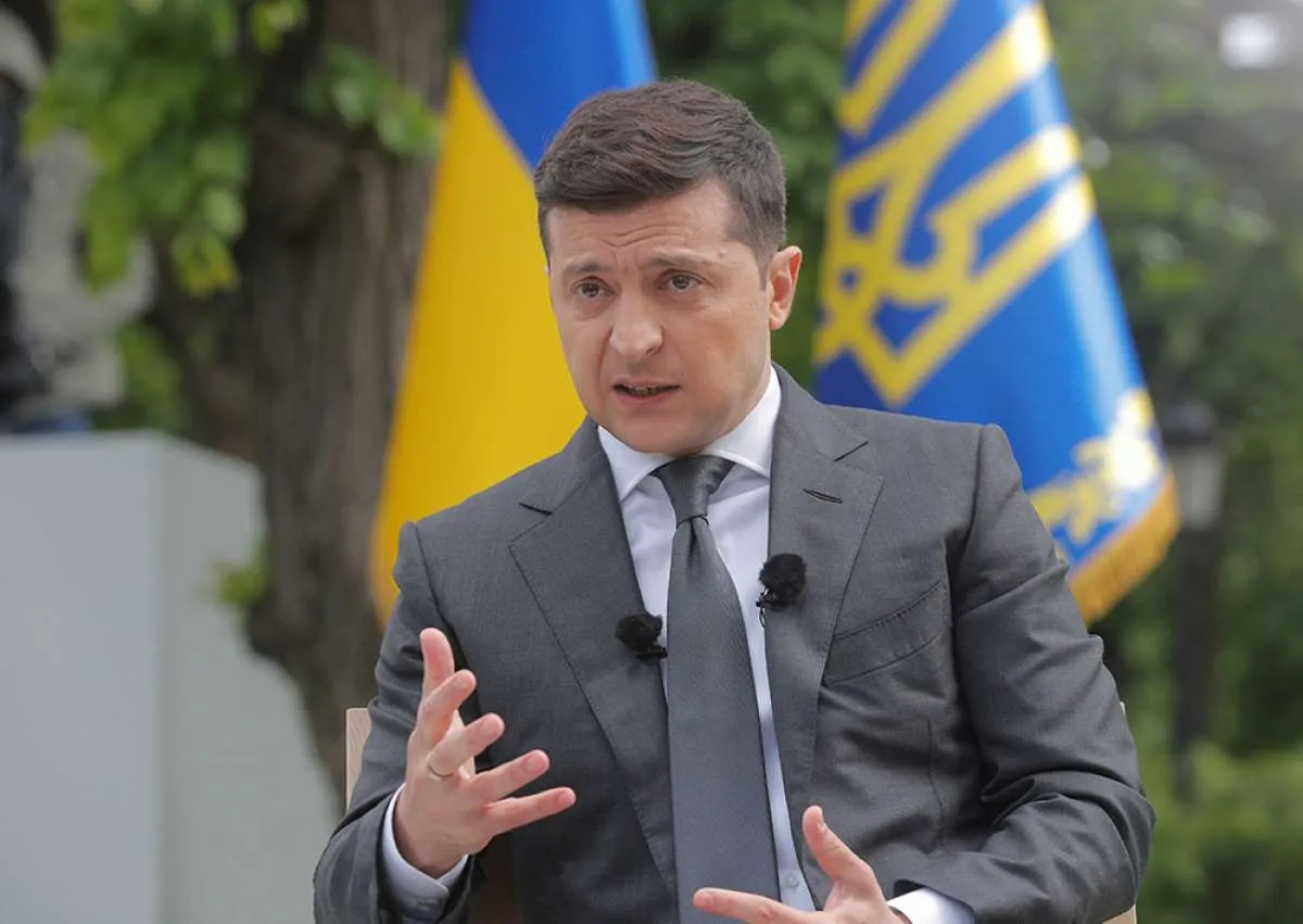 Presiden Ukraina Zelensky dirawat di rumah sakit karena Covid-19 