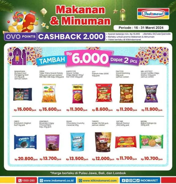 Promo Indomaret Super Hemat Periode 16-31 Maret 2024