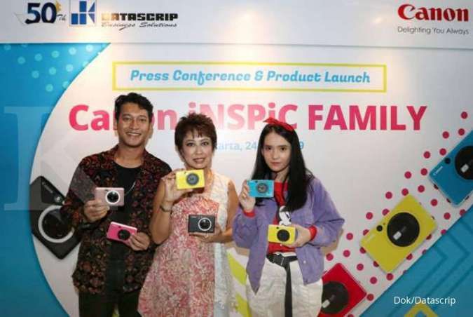 Canon Luncurkan iNSPIC, Kamera Printer Instan dengan Desain Trendi