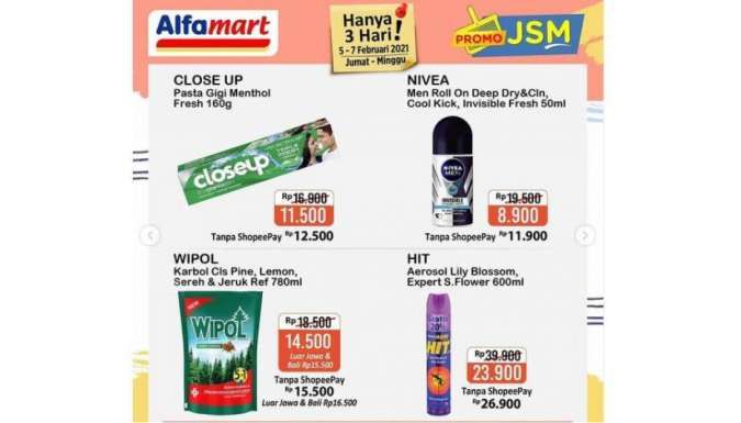 Promo JSM Alfamart Promo 5-7 Februari 2021