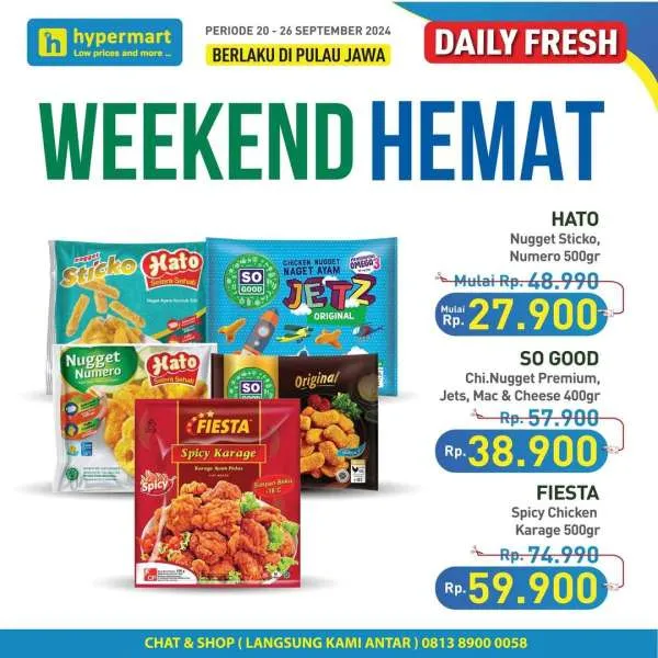 Promo JSM Hypermart Hyper Diskon Weekend Periode 20-23 September 2024