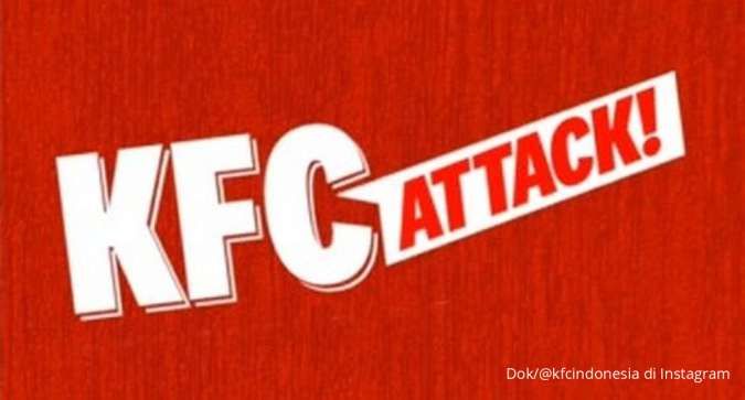 Promo KFC Attack Senin 10 Juli 2023, 4 Pilihan Paket Lezat Hanya Rp 19.000-an