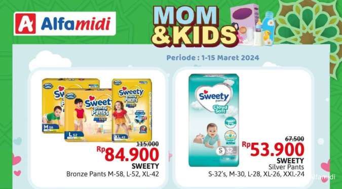 Promo Alfamidi Mom & Kids sampai 15 Maret 2024, Kebutuhan Anak Dibanderol Harga Hemat