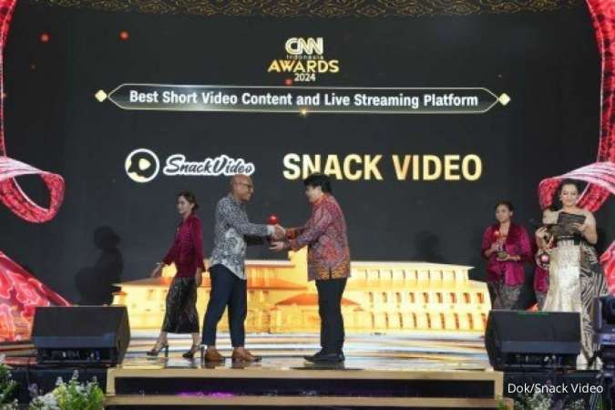 SnackVideo Raih Dua Penghargaan di CNN Indonesia Awards 2024