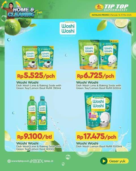 Promo Tip Top Supermarket 16-31 Mei 2025 Spesial Home and Cleaning