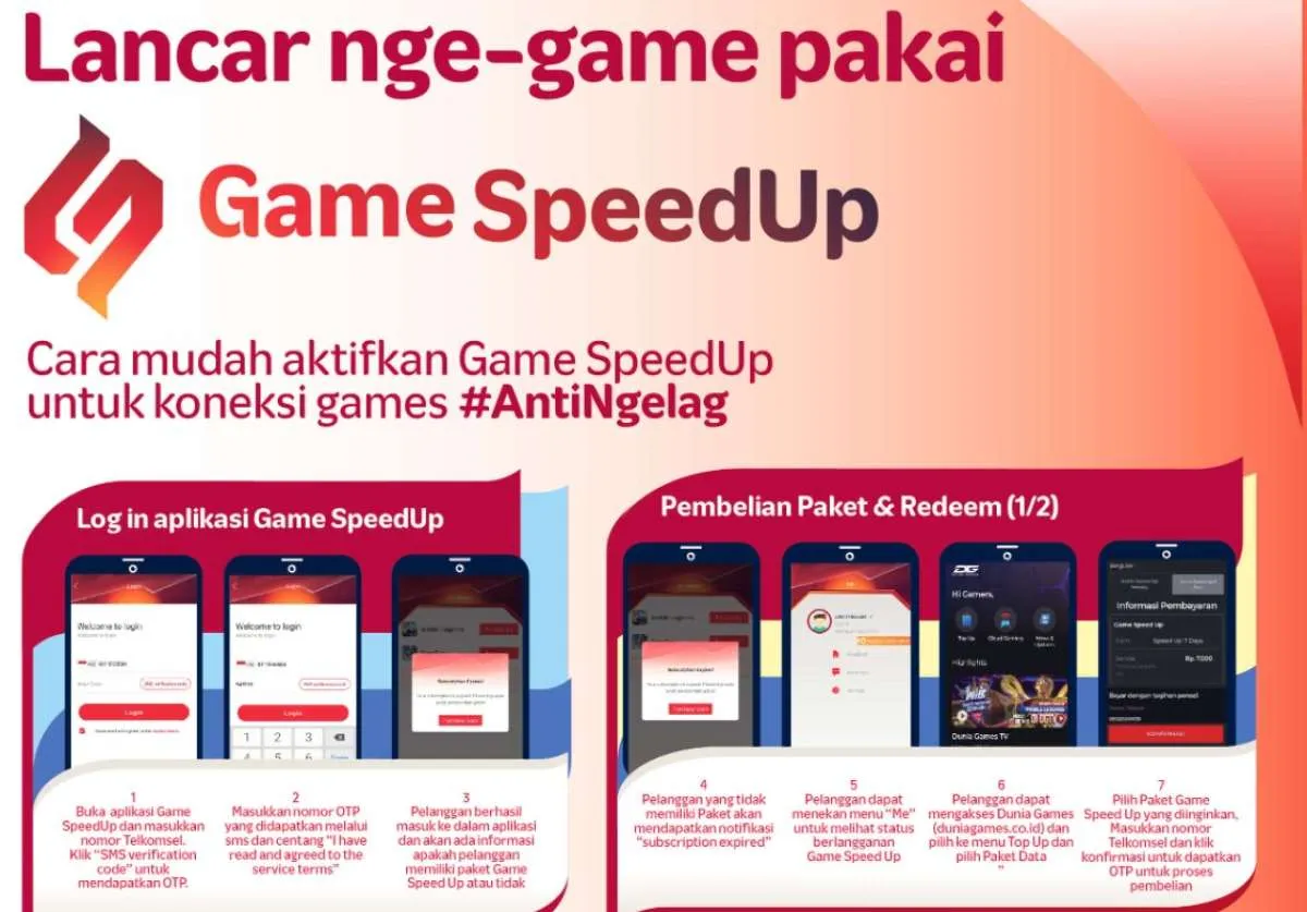 Paket Game SpeedUp Telkomsel: Cek Daftar Harga & Cara Aktivasi