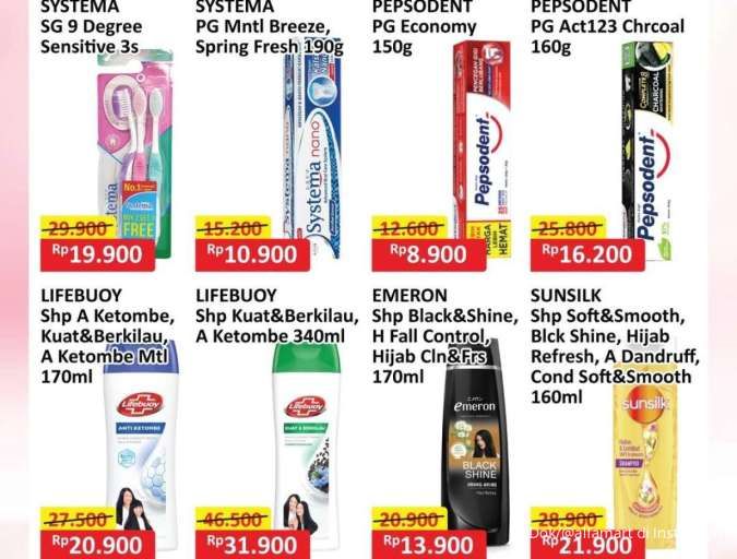 Promo JSM Alfamart Weekend 16 Februari 2025, Beli Sunsilk dan Pepsodent Lebih Murah