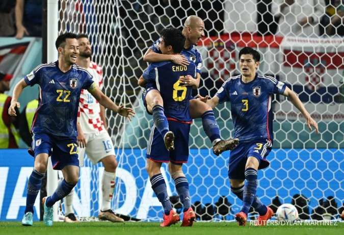 Gol Maeda, Jepang Sementara Unggul 1-0 atas Kroasia di Babak Pertama