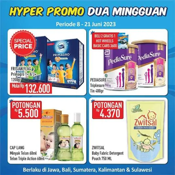 Promo Hypermart Dua Mingguan Periode 8-21 Juni 2023