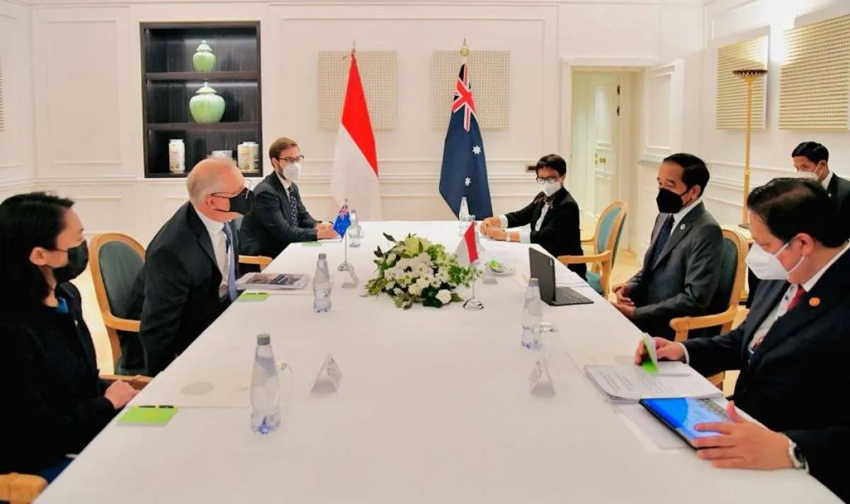 Jokowi temui PM Australia, ini yang dibahas