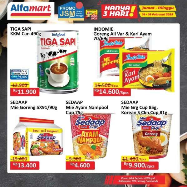 Promo JSM Alfamart Weekend 14-16 Februari 2025