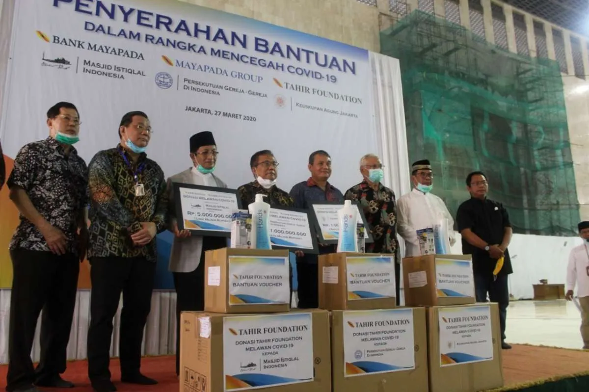 Kementerian Dalam Negeri terima bantuan Covid-19 dari Tahir Foundation
