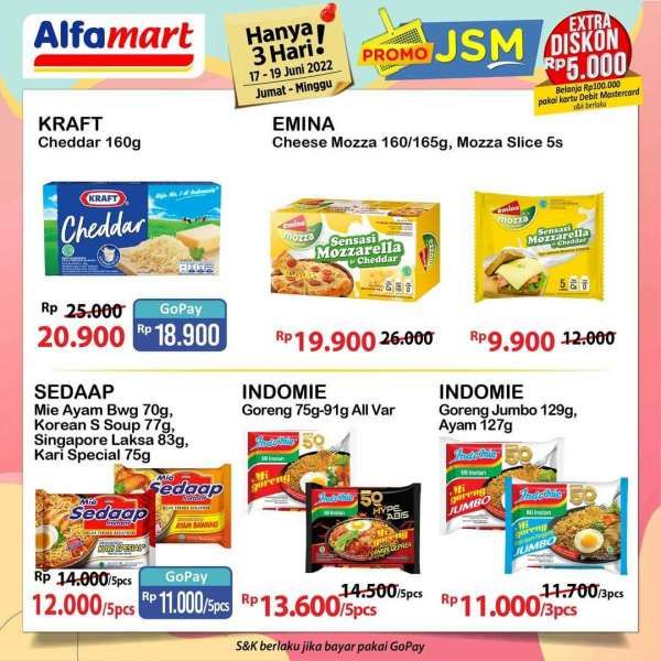 Promo JSM Alfamart Terbaru 17-19 Juni 2022