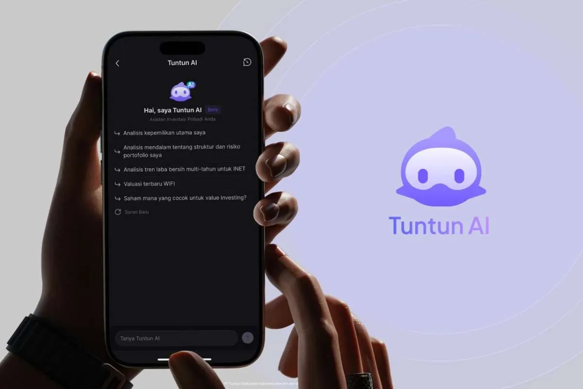 Tuntun Sekuritas Luncurkan Tuntun AI, Broker AI Generatif Pertama Indonesia