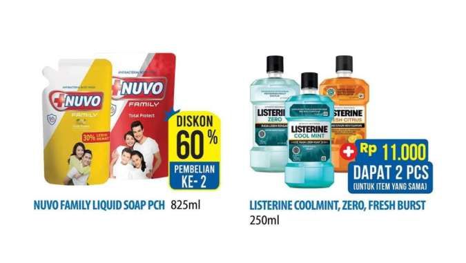 Promo Hypermart Beli Banyak Lebih Hemat 18-24 Juli 2025, Nuvo Cair Beli 2 Diskon 60%