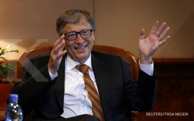 Rekor kekayaan Bill Gates