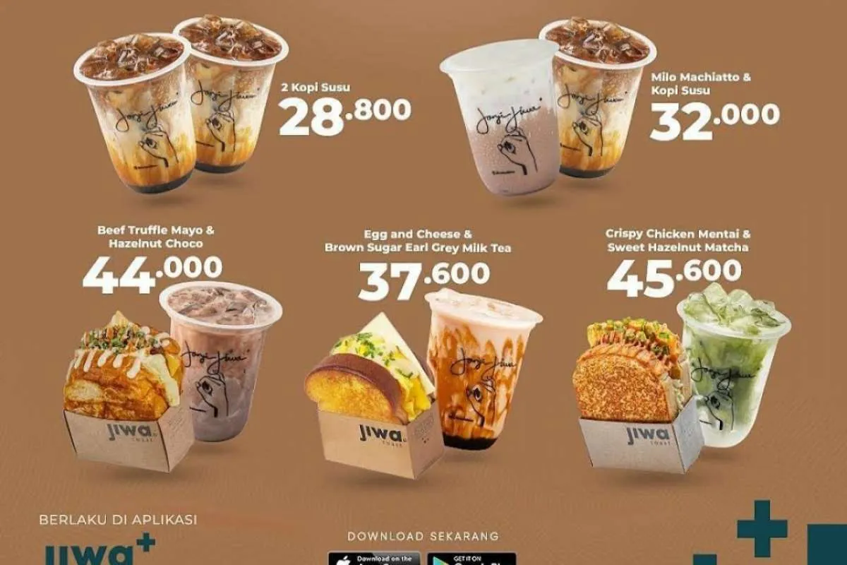 Promo Janji Jiwa Payday 25 Feb - 2 Mar 2022, Ada 5 Paket Kopi dan Toast Harga Hemat!
