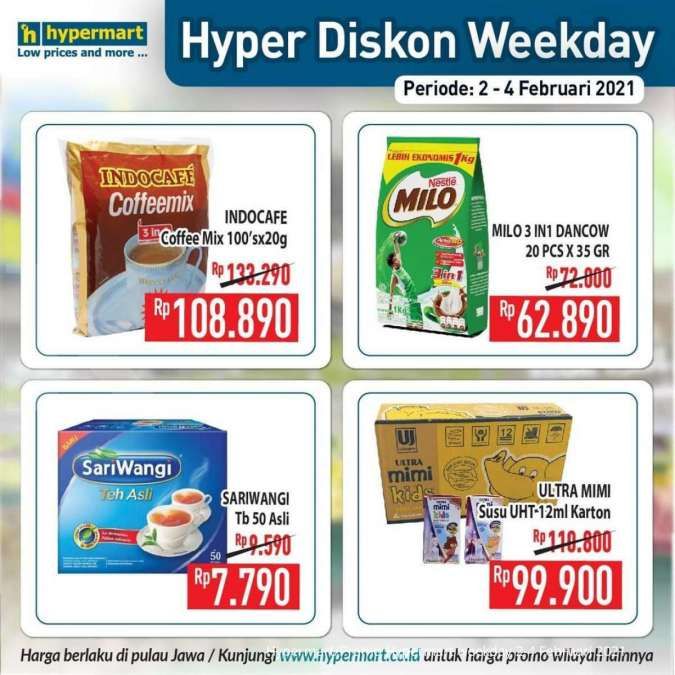 Promo Hypermart weekday 2-4 Februari 2021 