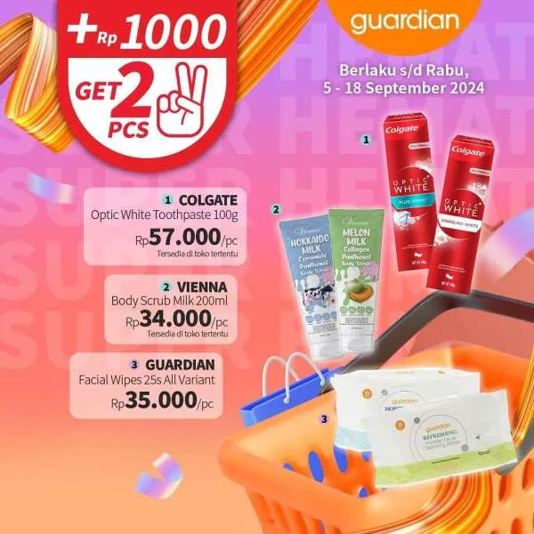 Promo Guardian Super Hemat Periode 5-18 September 2024