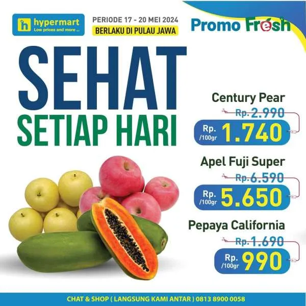 Promo JSM Hypermart Hyper Diskon Weekend Periode 17-20 Mei 2024