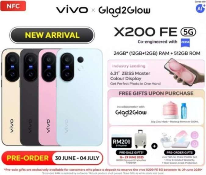 Bocoran Spesifikasi Vivo X200 FE, Calon HP Flagship Murah Terbaru di Pasaran