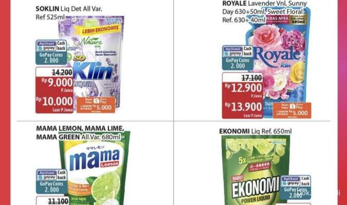 Promo JSM Alfamidi 4-7 Desember 2025, Mama Lemon-Ultra Milk Diskon Gajian