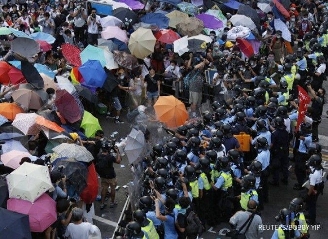 Pemerintah Hong Kong batalkan pertemuan publik