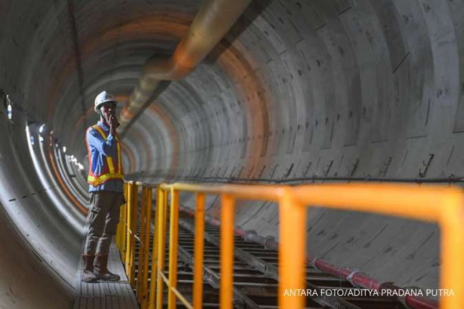 Proyek MRT Jakarta Fase 2 (Bundaran HI - Kota) Sudah Mencapai 6 Km