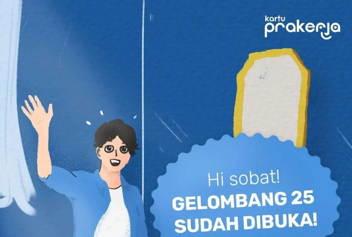 Daftar Gelombang 25 Prakerja Hanya di dashboard.prakerja.go.id, Simak Caranya