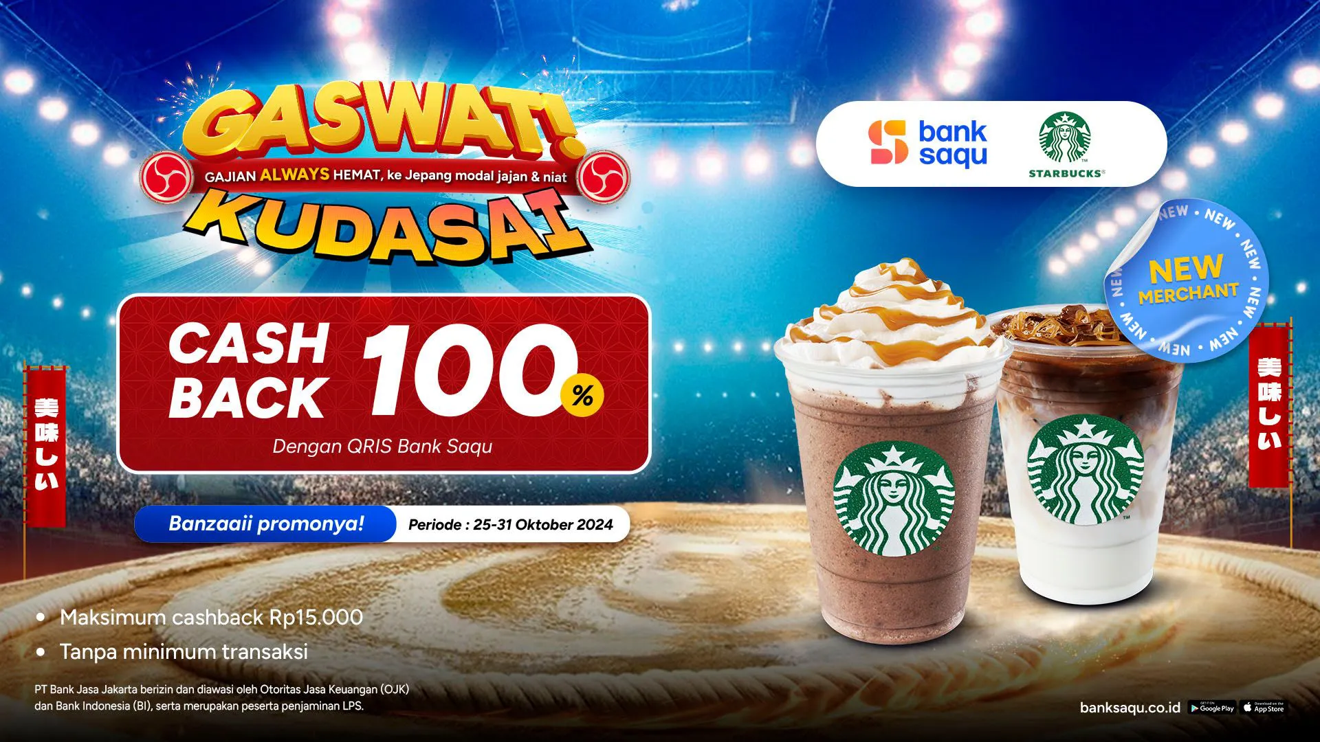 Promo Bank Saqu x Starbucks