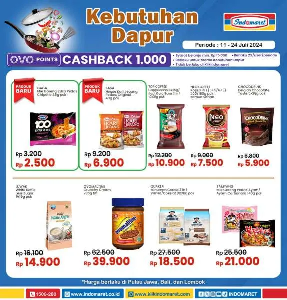 Promo Indomaret Super Hemat Periode 11-24 Juli 2024