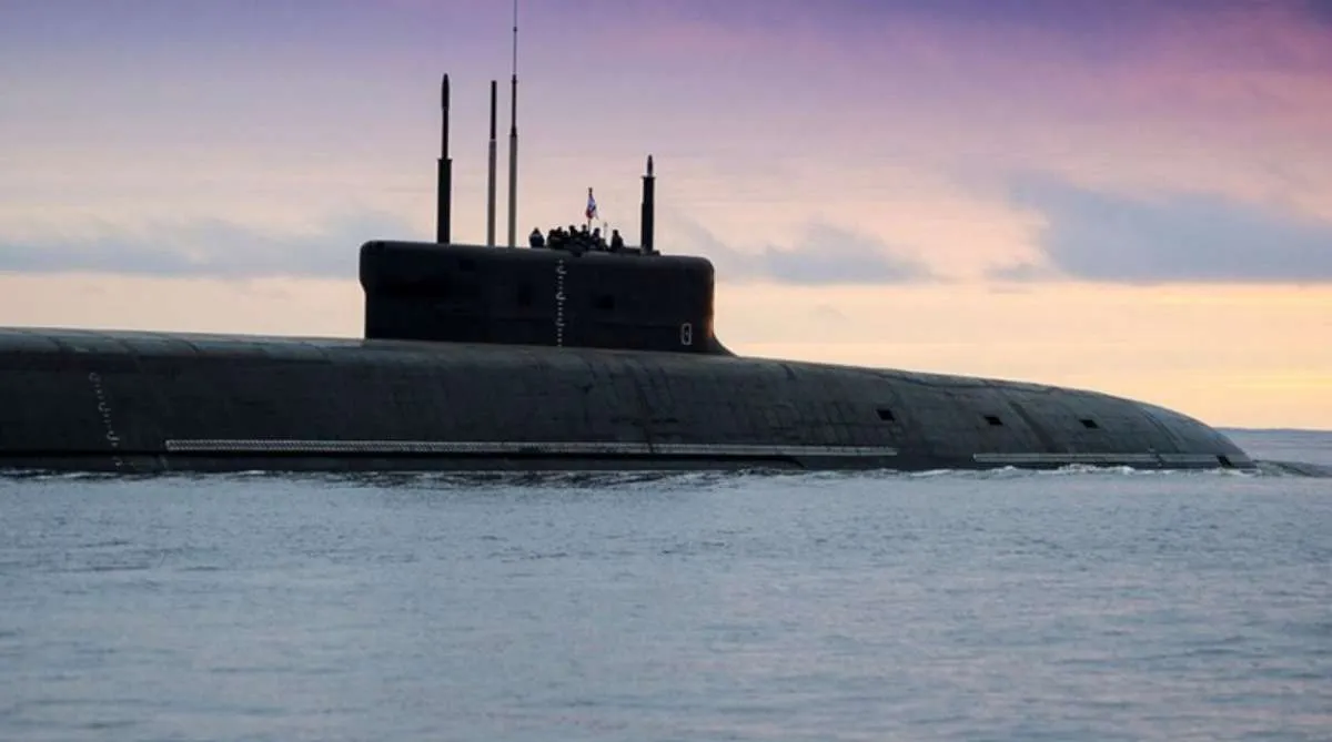 Kapal Selam Nuklir Terbaru Rusia Bertolak ke Samudra Arktik