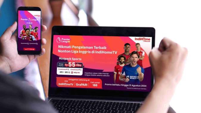 Telkomsel melalui IndiHome TV Hadirkan English Premier League & Olahraga Kelas Dunia