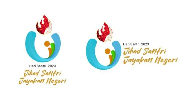 Logo Hari Santri Nasional 2023 PNG Resmi Lengkap Beserta Dengan Filosofinya