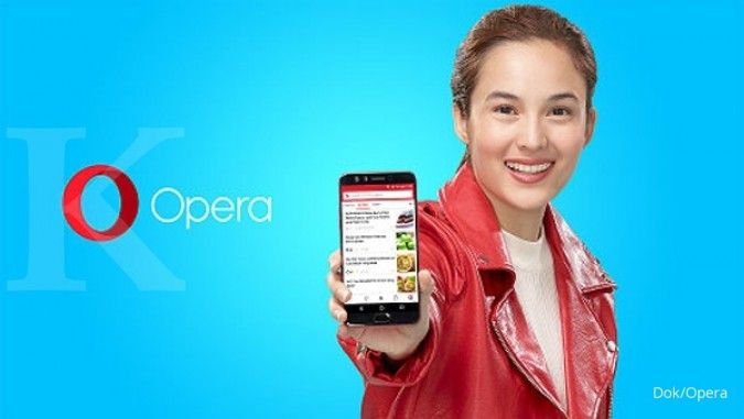 Chelsea Islan jadi brand ambassador Opera Mini